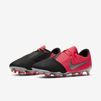 Nike Phantom Venom Pro FG - Férfi Focicipő - Piros/Fekete/Metal Titán